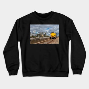 Class 37 RHTT Train At Berney Arms Crewneck Sweatshirt